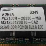 MC6424_MT18VDDT6472G-26AC0_512MB PC2100R-20330-Z DDR 266  CL2 ECC REG - Image3