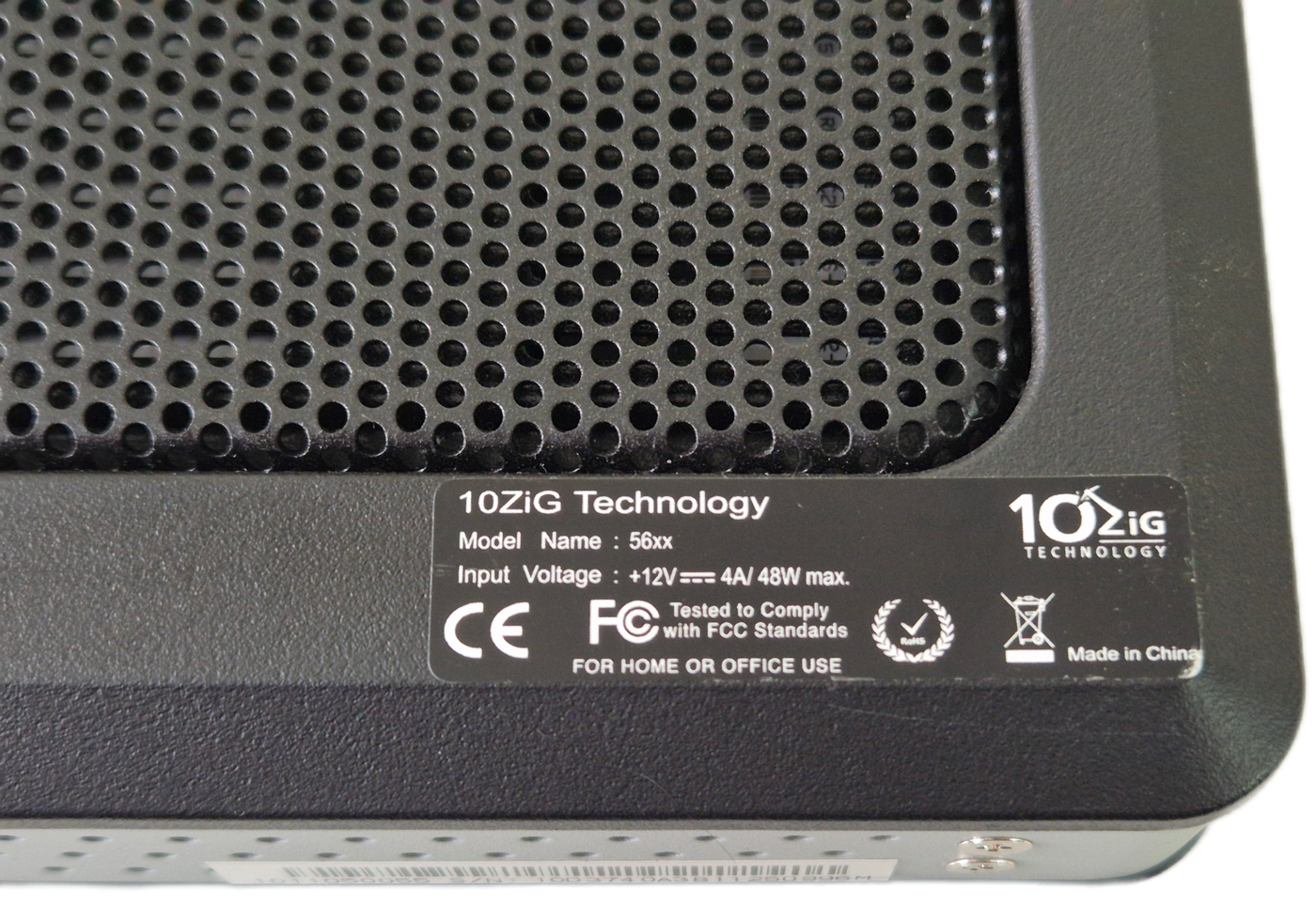10Zig Technology 512MB RAM 500MB SSD Intel Atom 1.60Ghz Linux Thin Client - NO ADAPTER ( 5602 56xx ) USED