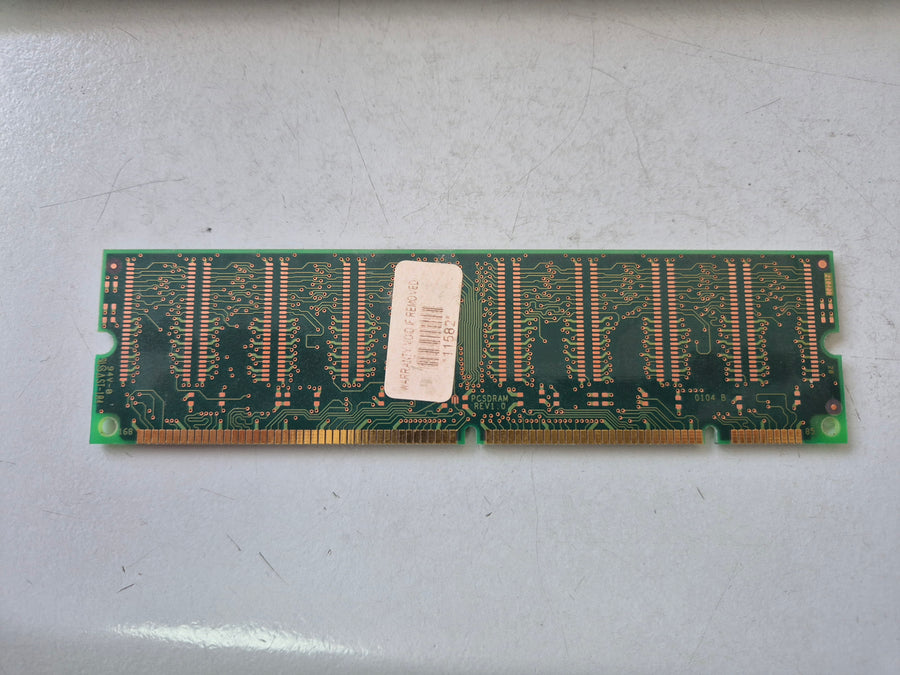 Micron HP 64MB DDR 133MHz PC133 non-ECC Unbuffered CL3 168-Pin DIMM ( MT8LSDT864AG-133C7 140132-001 ) REF
