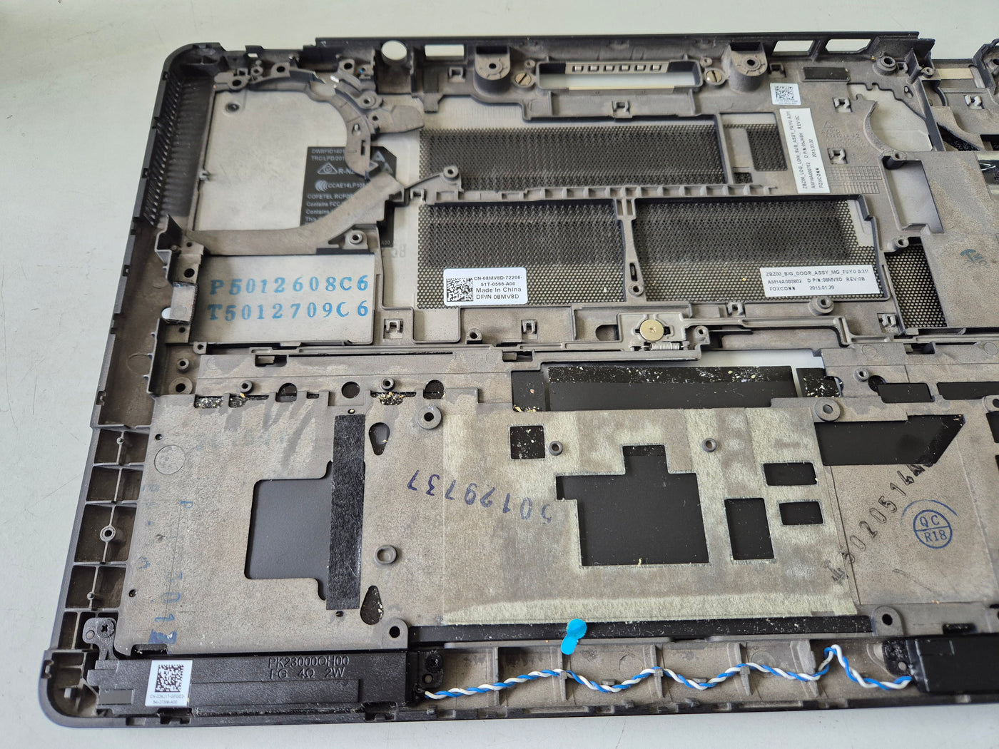 Dell Latitude E7250 Bottom Plastics/case panel USED