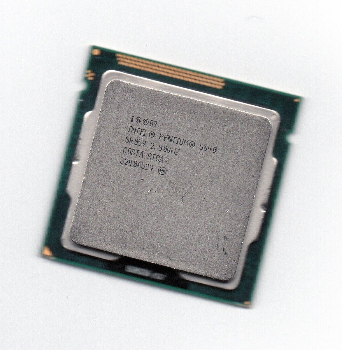 Intel Pentium G640 2.8GHz 3MB Dual-Core Desktop CPU Processor LGA 1155 65W SR059