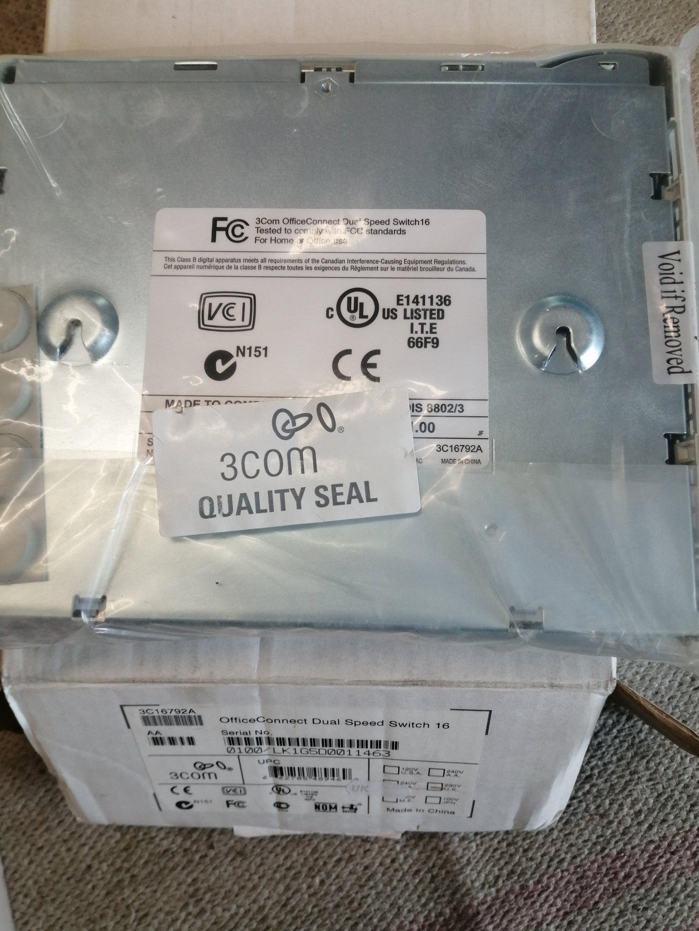3COM, OfficeConnect Dual Speed Switch 16 ( 3C16792A   3Com )