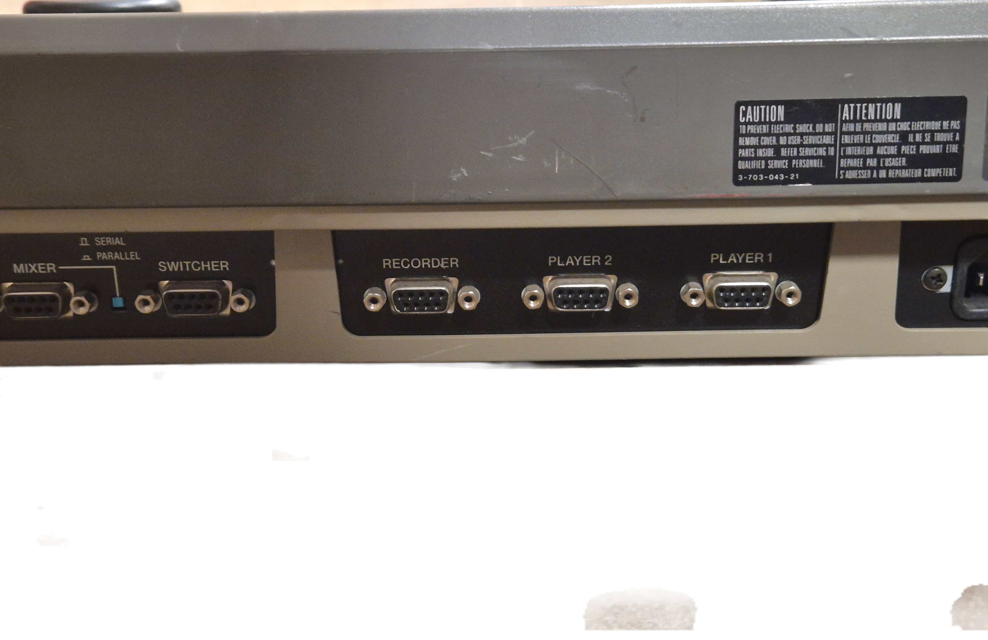 Sony Editing Control Unit ( PVE-500 ) USED