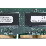 Toshiba 64MB PC100 nonECC CL2 SO-DIMM SDRAM Laptop Memory ( THLY6480H1FG-80 ) REF