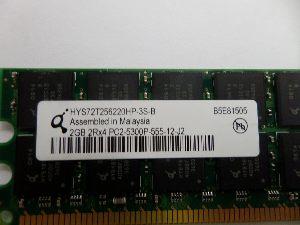 Sun 2GB PC2-5300 DDR2-667MHz 240-Pin DIMM