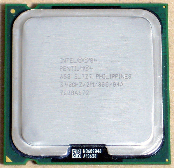 Intel Pentium 4 650 3.4GHz 2M 775 CPU ( SL7Z7 ) REF