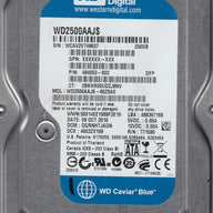 Western Digital HP 250GB SATA 7200rpm 3.5in HDD ( WD2500AAJS-60Z0A0 504337-001 484053-003 ) USED