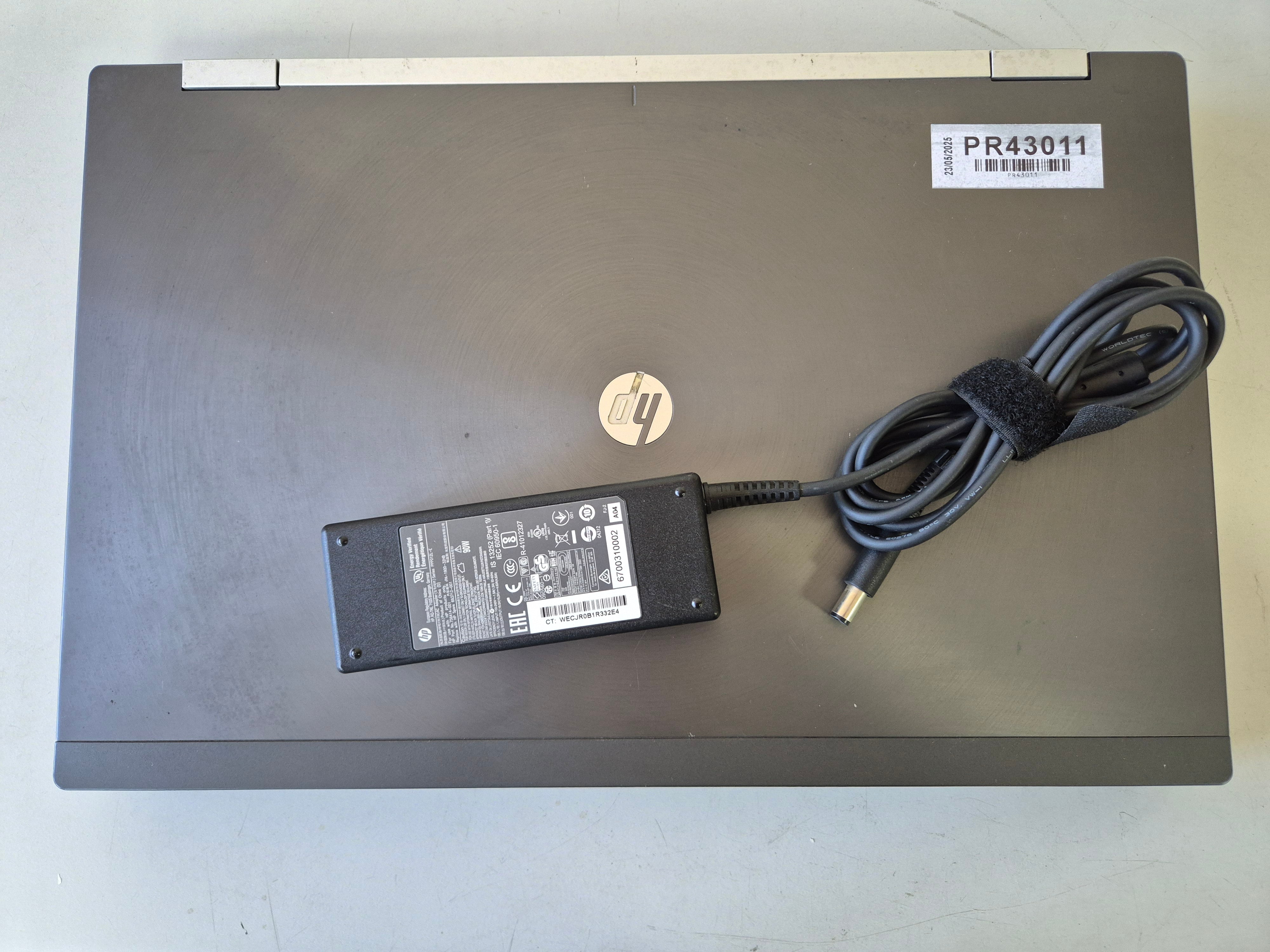 HP EliteBook 8760W 500GB HDD 8GB RAM DVD i7-2670QM 2.20GHz Win10 17.3" USED