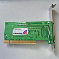 StarTech 1 Port PCI Parallel Adapter Card ( PCI1PECP ) USED