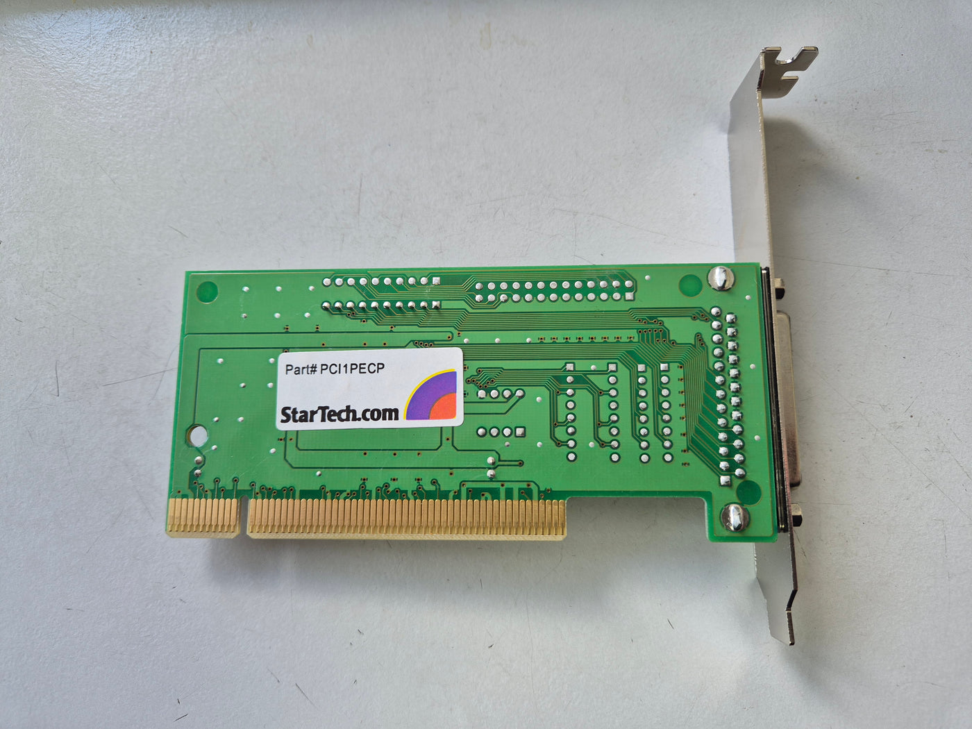 StarTech 1 Port PCI Parallel Adapter Card ( PCI1PECP ) USED