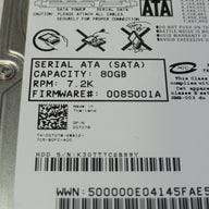 PR20159_CA06855-B305000DL_Fujitsu Dell 80Gb SATA 7200rpm 2.5in HDD - Image2