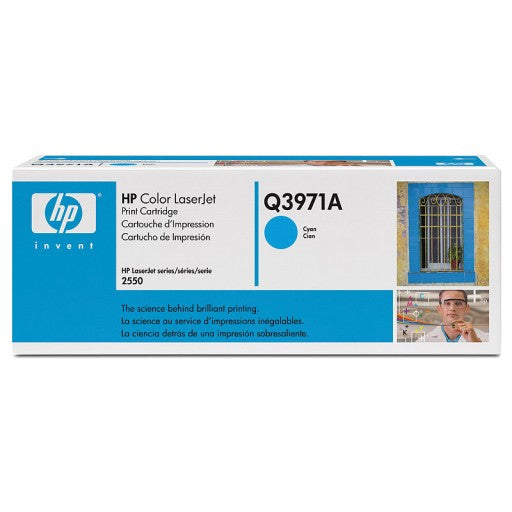HP Original Color LaserJet Cyan Laser Toner ( Q3971A 123A ) NEW OLD STOCK