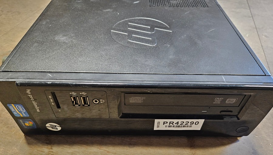 HP Pro 3300 SFF 500GB 2GB i3-2120 NO OS PC ( XT335AE#ABU ) USED