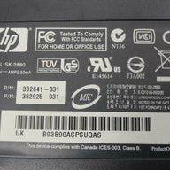 HP SK-2880 UK QWERTY PS/2 Keyboard Black/Silver ( 382641-031 382925-031 ) NEW