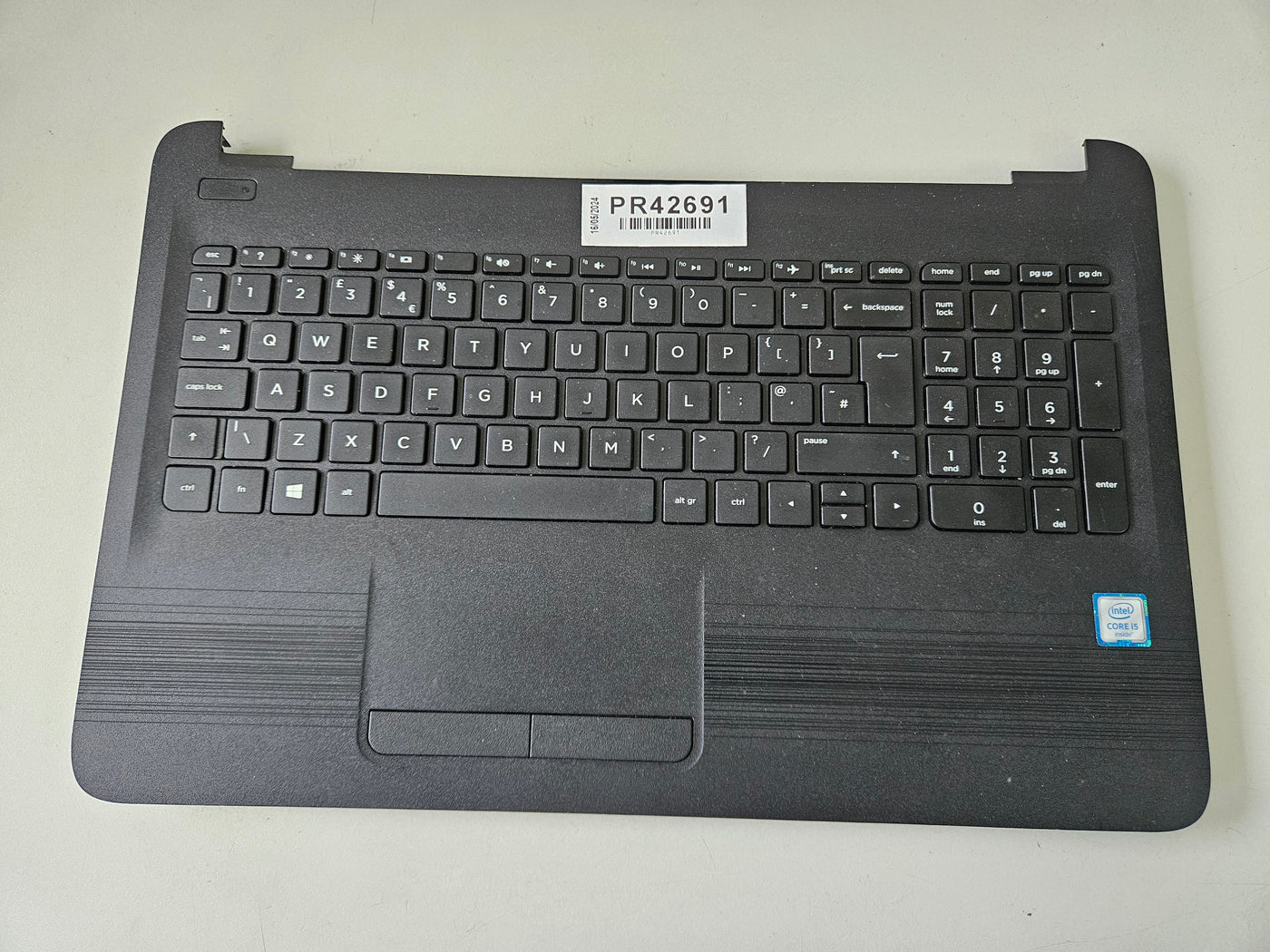 HP 250 G5 UK Keyboard + Touchpad ( PK131O21A09 NSK-CWBSC 9Z.NC8SC.B0U ) USED