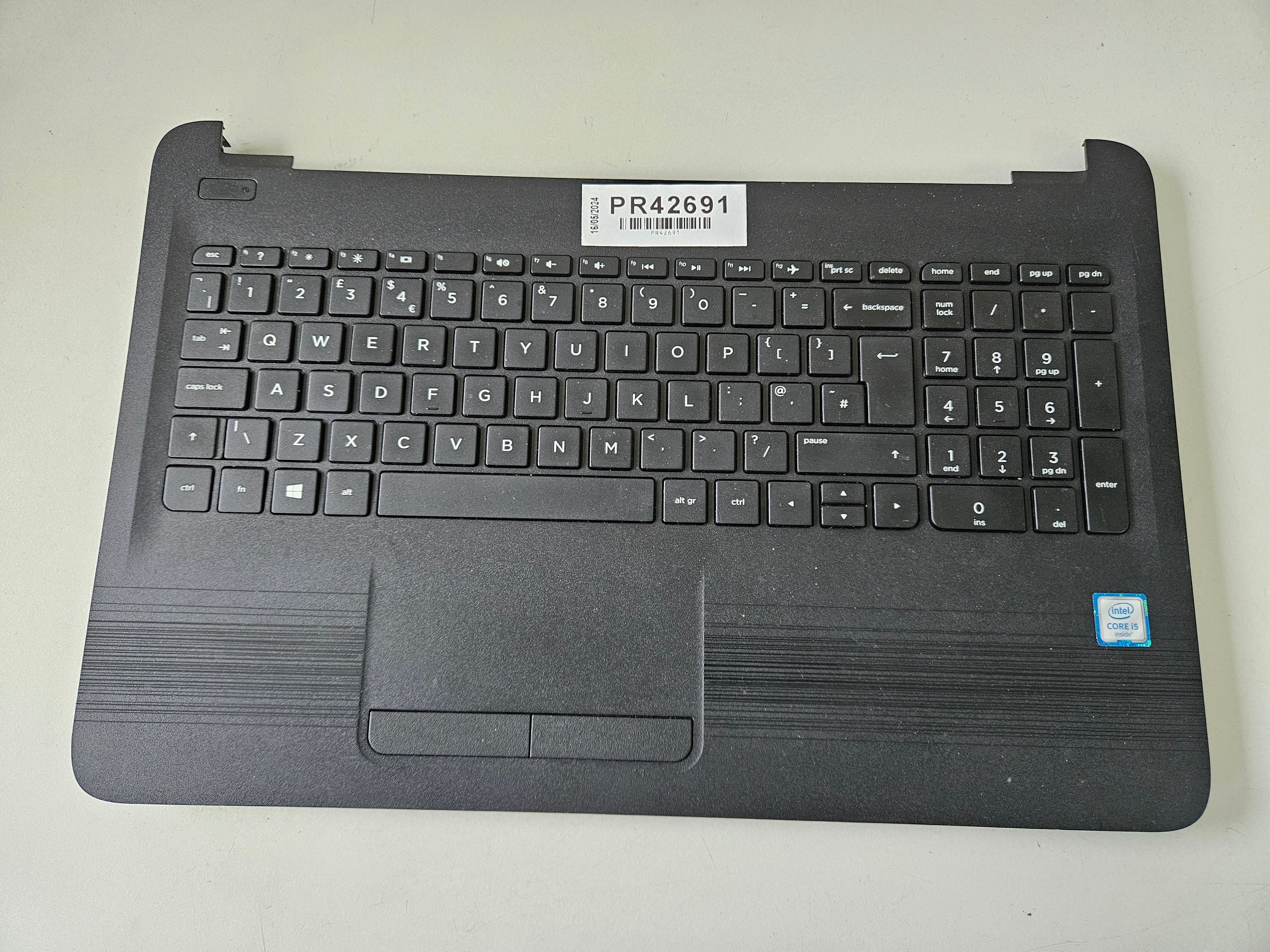 HP 250 G5 UK Keyboard + Touchpad ( PK131O21A09 NSK-CWBSC 9Z.NC8SC.B0U ) USED
