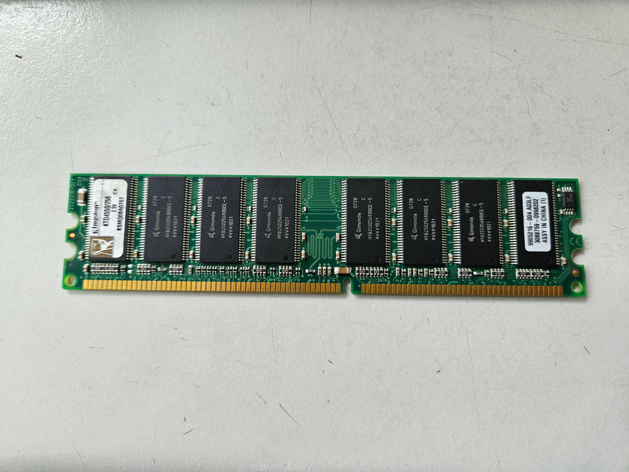 Kingston 256MB PC2700 DDR-333MHz non-ECC Unbuffered CL2.5 184-Pin DIMM ( KTD4550/256 9905216-004 ) REF