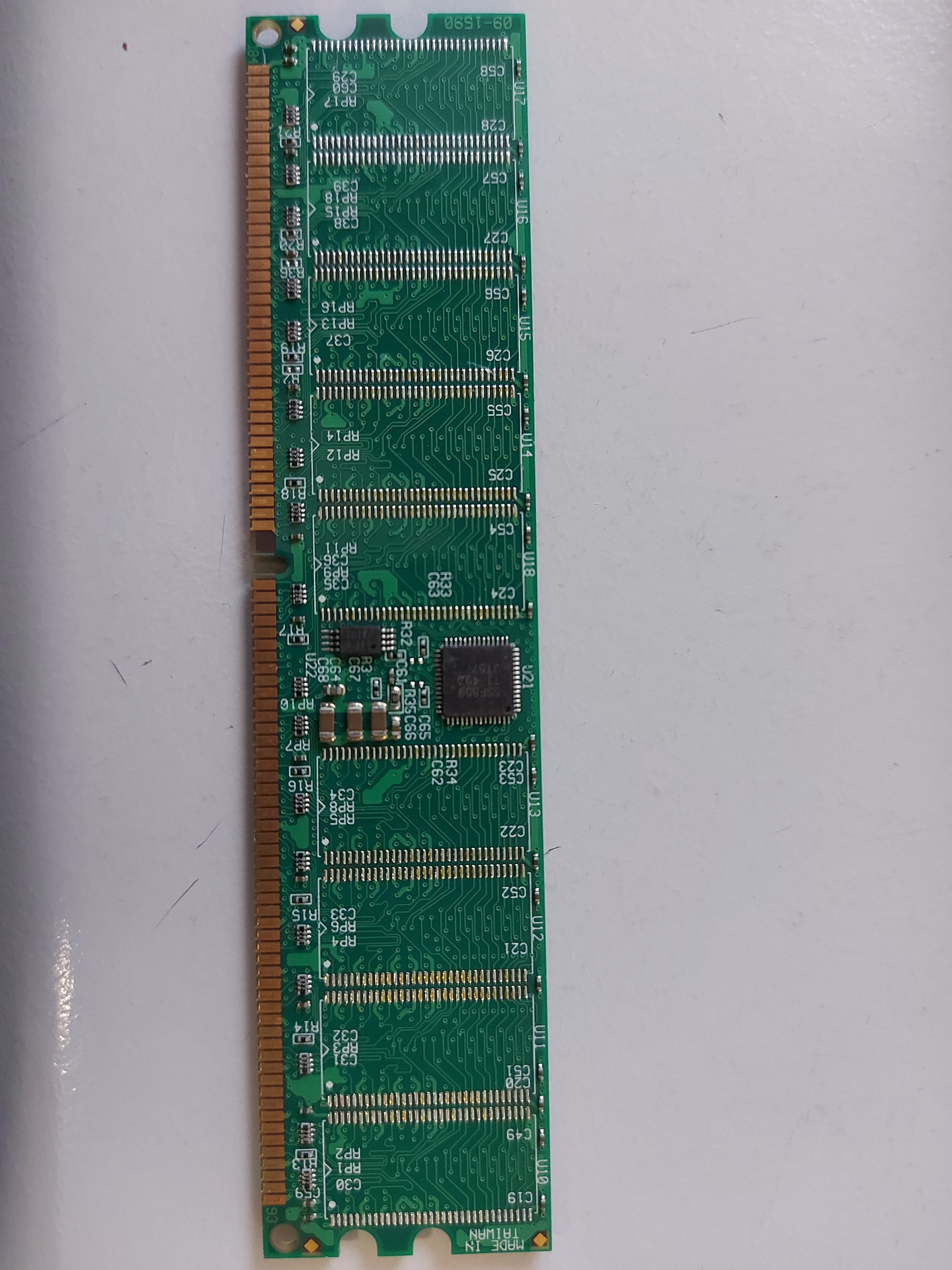 Transcend 256MB DDR266MHz PC2100 Reg ECC CL2.5 184Pin RDIMM Module TS32MDR72V6F5