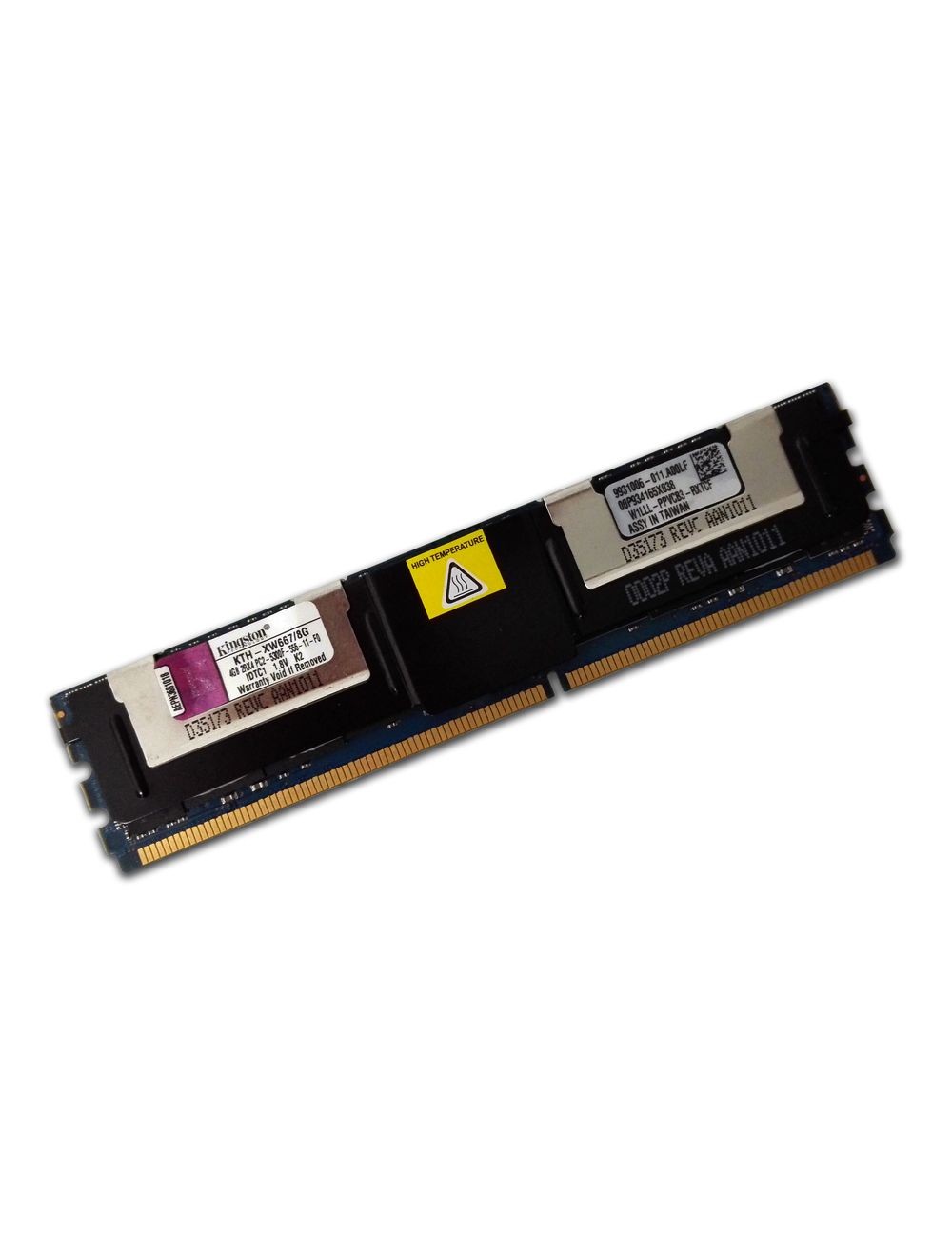 Kingston 4GB PC2-5300 DDR2 667MHz ECC CL5 240Pin DIMM (AS SINGLES) ( KTH-XW667/8G 9965378-039.A00LF ) REF