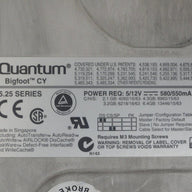 CY21A011 - Quantum 2.1Gb IDE 3600rpm HDD - Refurbished