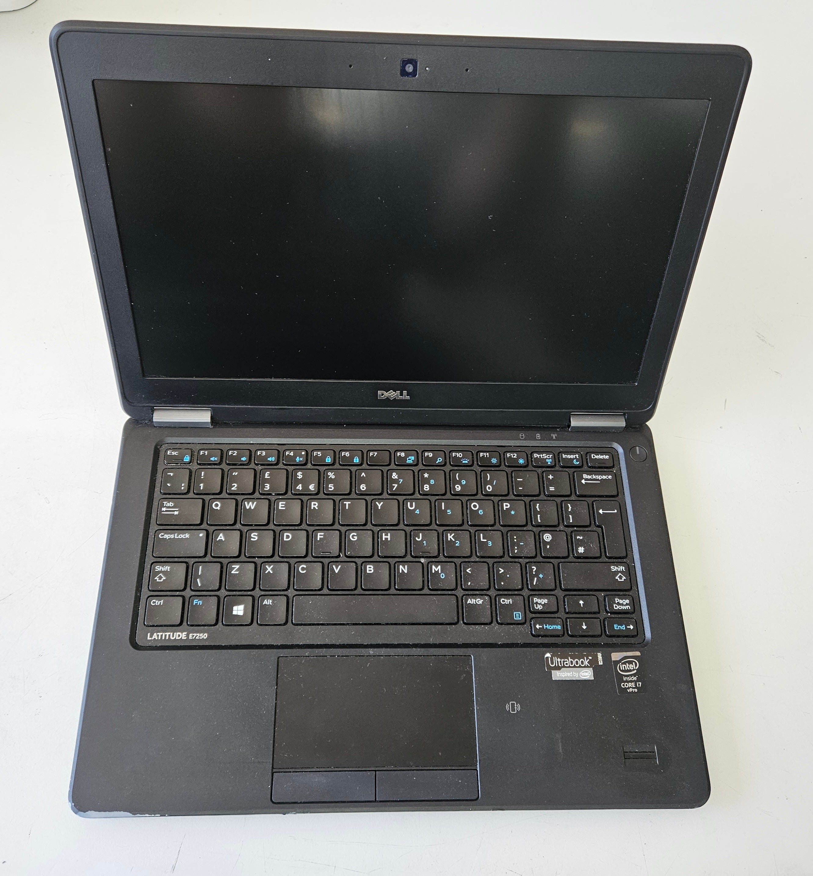 Dell Latitude E7250 256GB SSD 8GB RAM i7-5600U 2.6Ghz Win10 Pro 12.5" Laptop ( 2HFRM ) USED