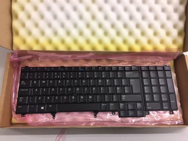 Dell Latitude E5520 Precision M6800 UK Keyboard ( 04XJCD ) NEW