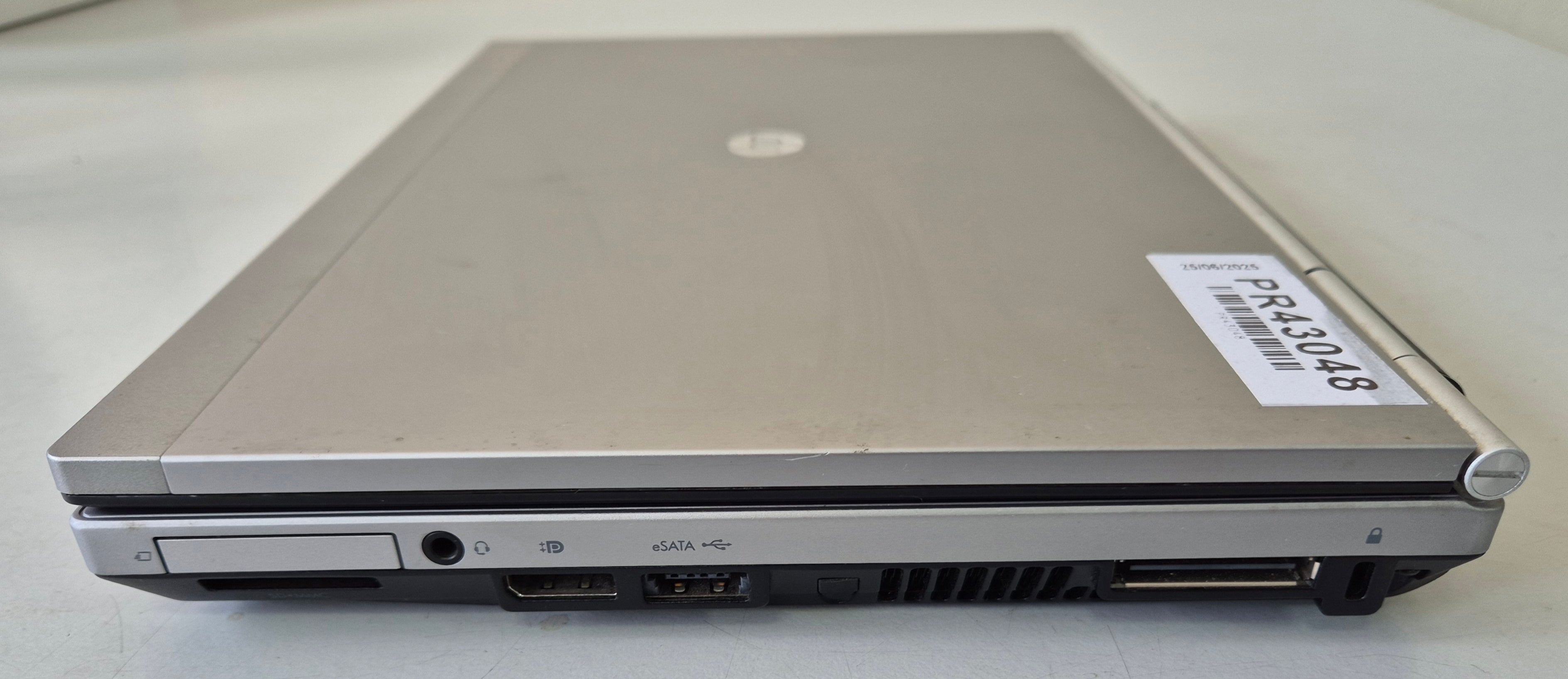 HP EliteBook 2560p 320GB HDD i5-2410M 2.3GHz 4GB RAM DVD Win7Pro 12.5" USED - battery poor