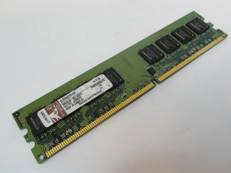 99U5316-002.A02LF - Kingston 1GB PC2-4200 DDR2-533MHz non-ECC Unbuffered CL4 240-Pin DIMM Memory - Refurbished