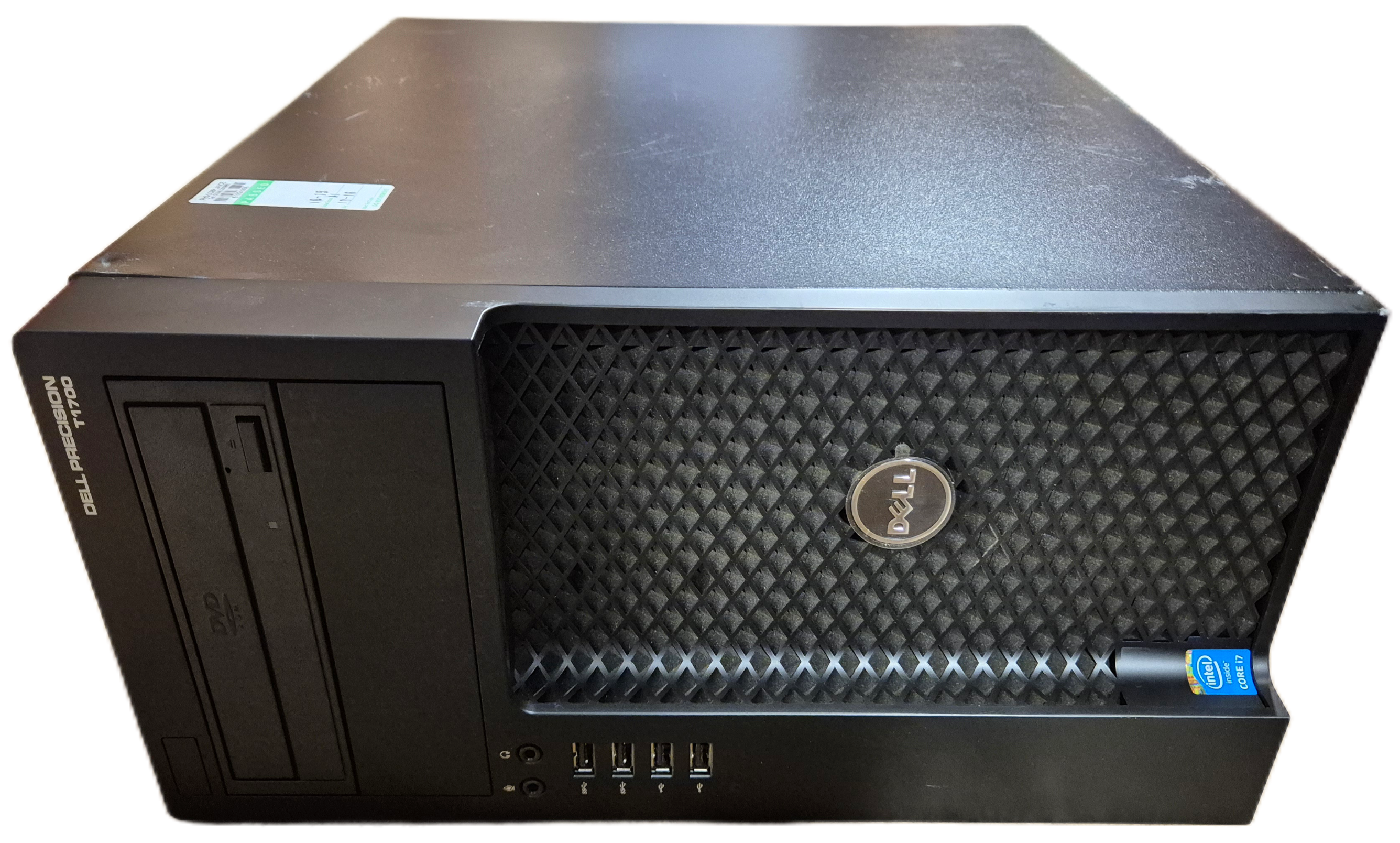 Dell Precision T1700 256GB SSD DVD 32GB RAM i7-4790 3.20GHz NO OS ( D13M001 ) USED