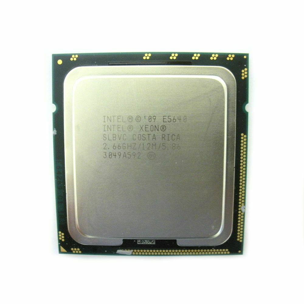 Intel Xeon E5640 2.66GHz quad core LGA1366 CPU ( SLBVC ) USED