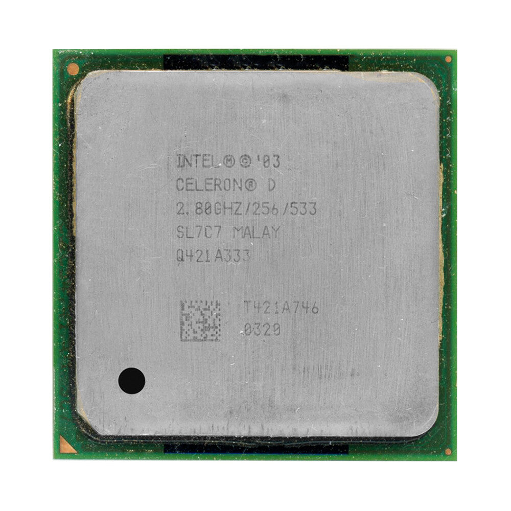 Intel Celeron D 2.80Ghz, 256K Cache CPU ( SL7C7 ) REF