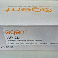 Agent Binaural Noise Cancelling USB Headset - NO BAG/CLIP ( AP-2U ) NOB