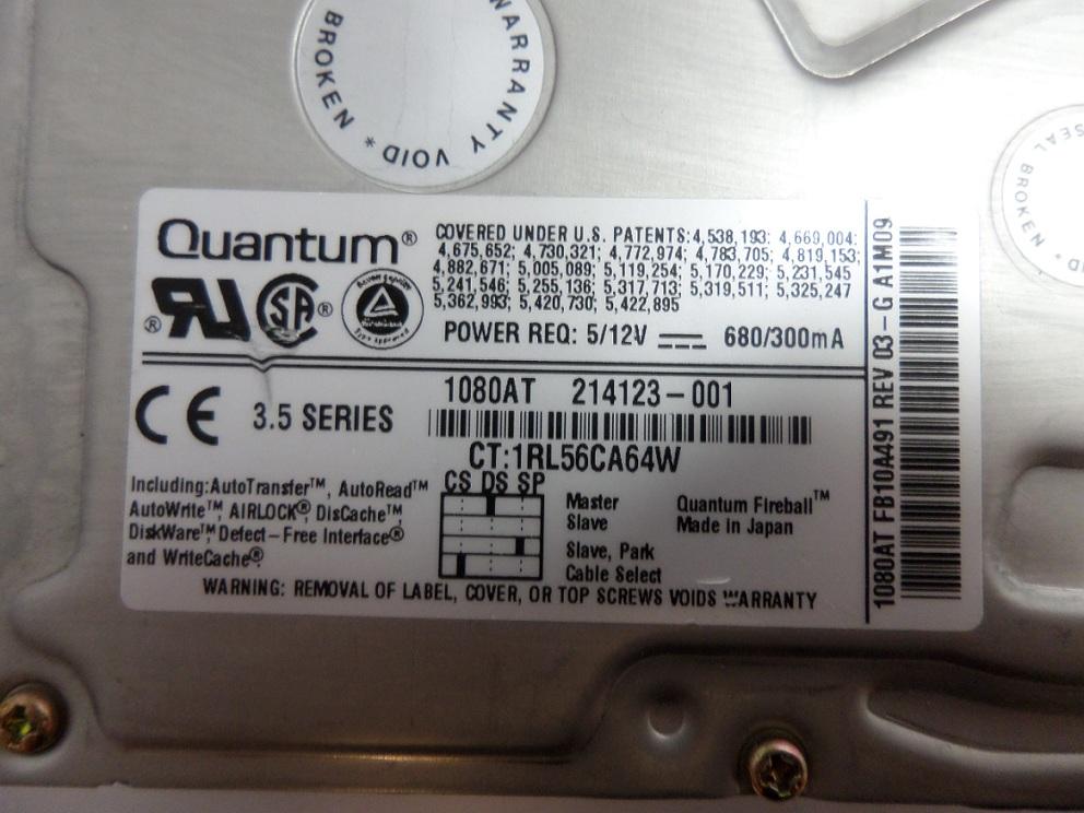 MC3529_FB10A491_Quantum 1Gb IDE 5400Rpm 3.5" HDD - Image5