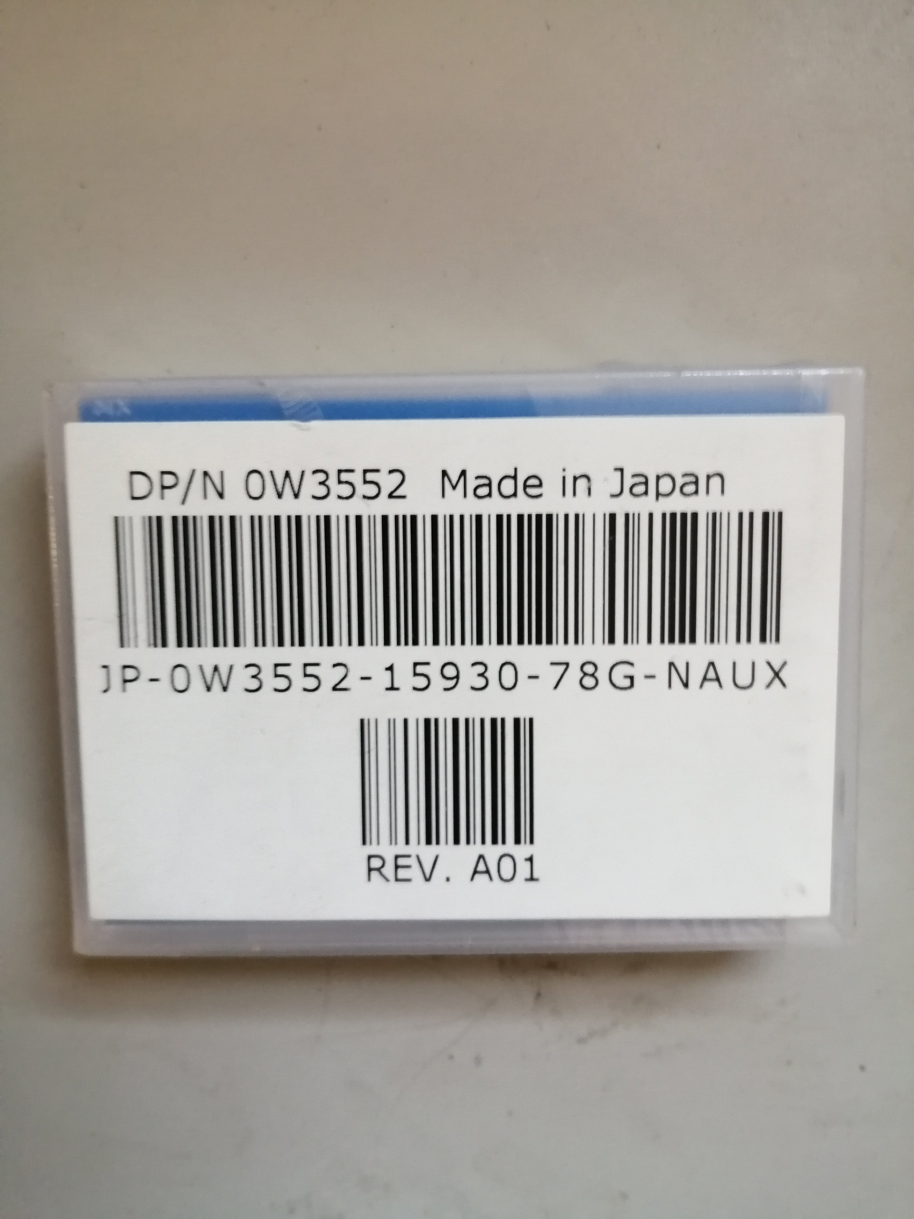 Dell 0W3552 Dat72 36/72gb Data Tape Cartridge ( 0W3552 NEW )