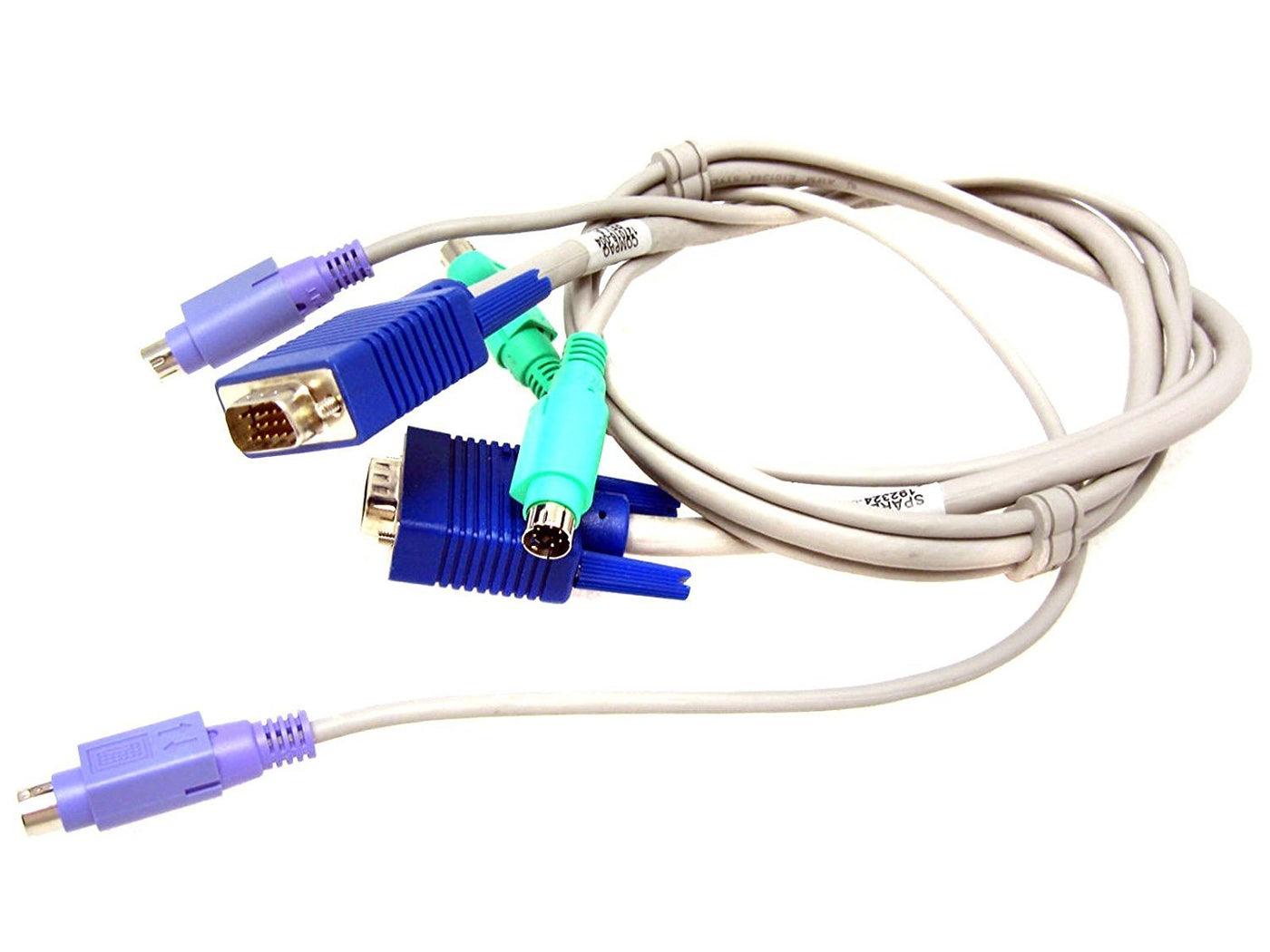HP cpu to server consol cable 6 f, (192325-001, 224386-002,110936-B25 NEW)