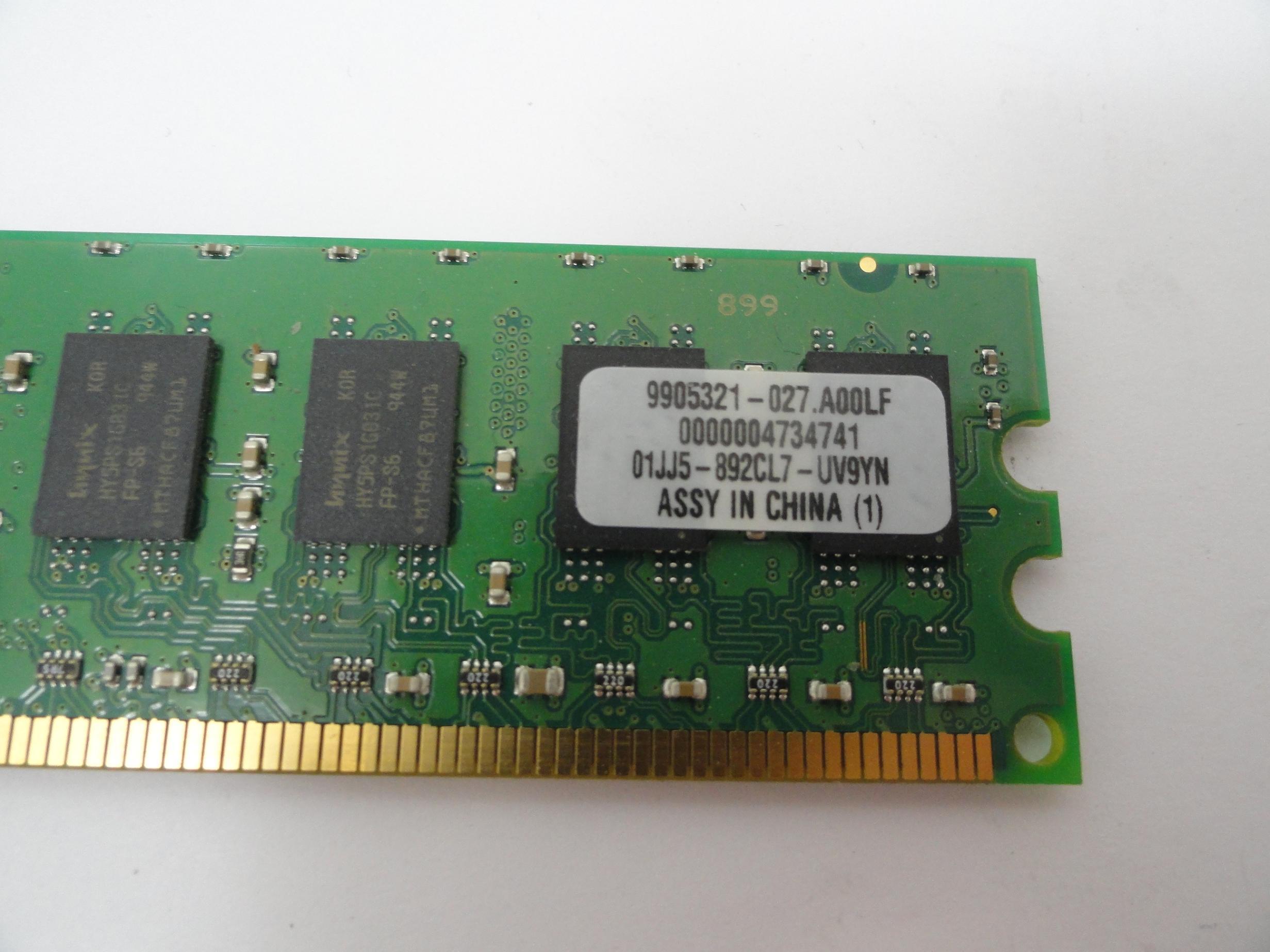 Kingston 2Gb PC2-5300 DDR2-667 ECC SDRAM Module ( KTH-XW4300E/2G 9905321-027.A00LF ) REF