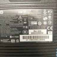 HP AC ADAPTER HSTNN-LA12 IN 240 V 3.5A OUT 19.5 V  11.8 A ( 608432-001 USED )