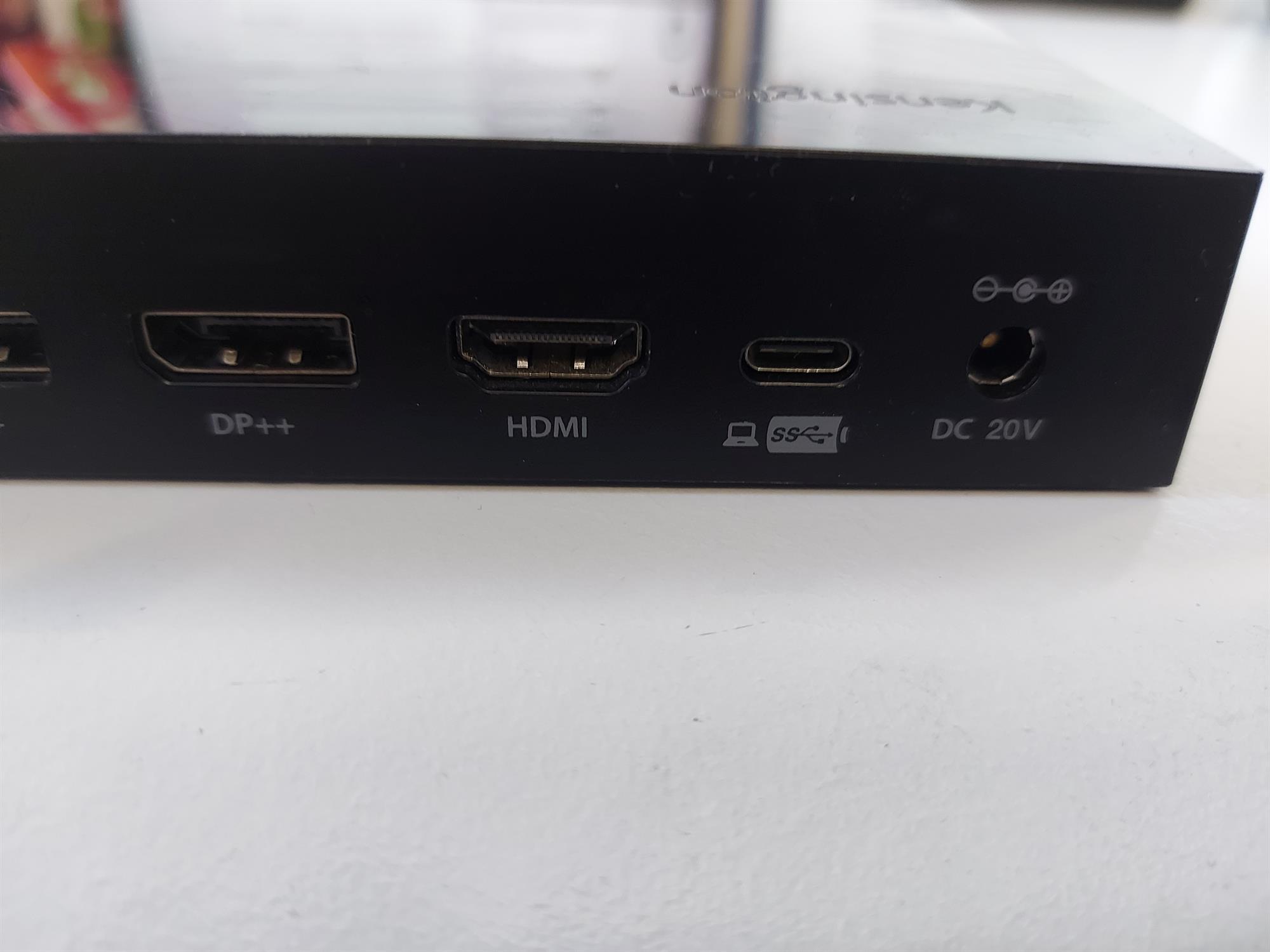 Kensington SD4800P Universal USB-C 10Gbps Scalable Tri-Video Docking Station (K38249 M01418)