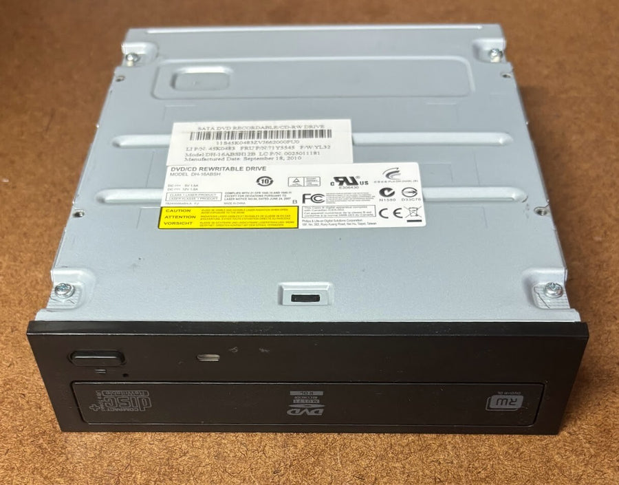 Philips IBM DH-16AAS13B/ DH-16ABSH12B SATA DVD-RW 16x Drive ( 71Y5545 ) USED