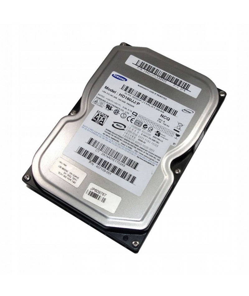 Samsung HP 160GB SATA 7200rpm 3.5in HDD ( HD160JJ/P 391741-001 406682-001 ) REF