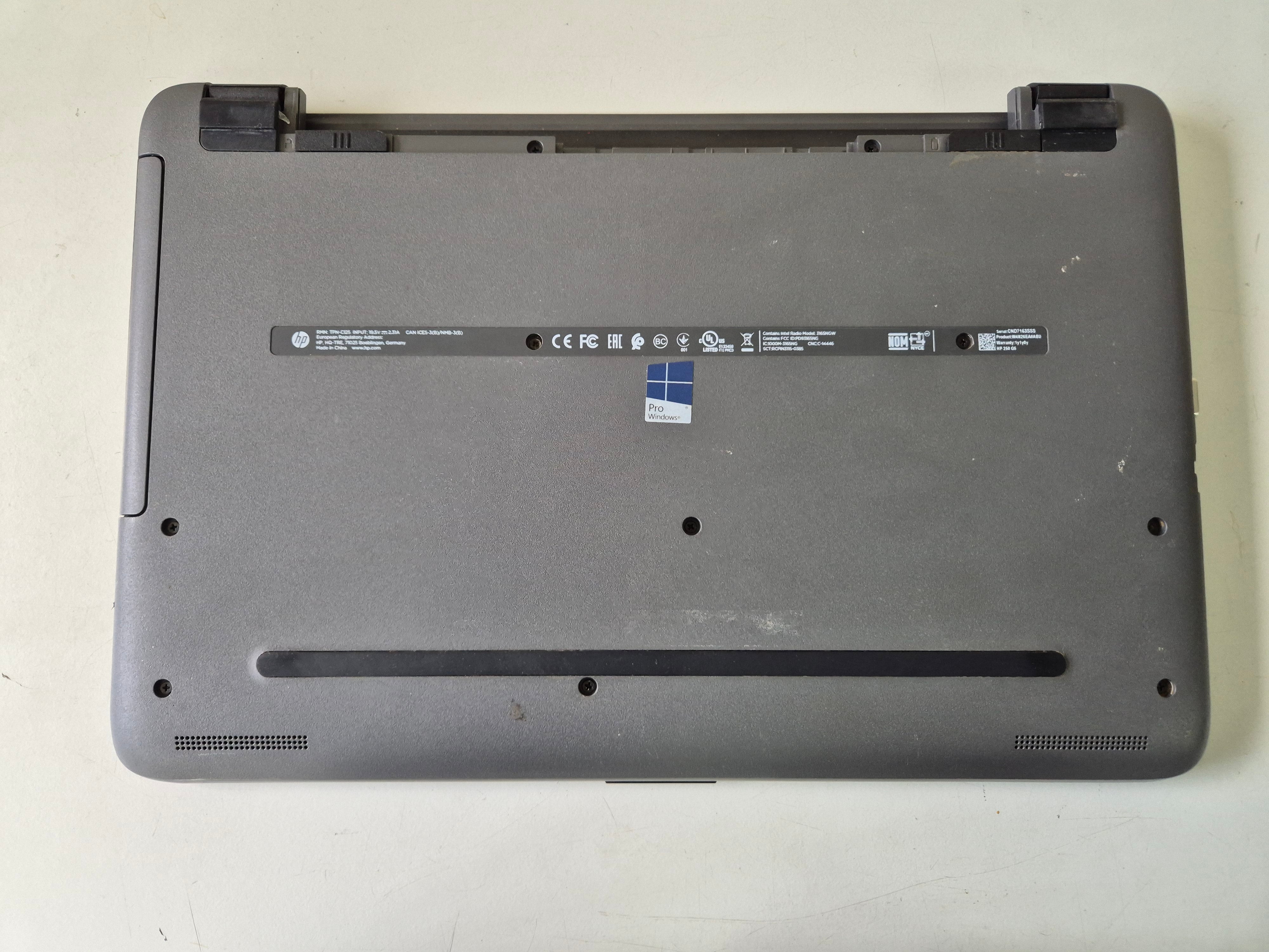 HP 250 G5 500GB HD 4GB RAM i5 14" NO BATTERY ( W4N26E#ABU ) SPR