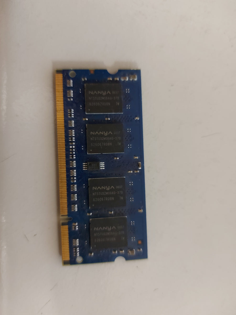 Nanya 512MB DDR2 PC2-4200S 533MHz SO DIMM 200-pin memory NT512T64UH8A0FN-37B