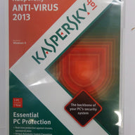 KL1149UXCFS - Kaspersky Anti-Virus 2013 3 Users - 1 Year (PC) - NOB