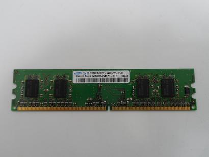 Samsung 512MB PC2-5300 DDR2-667MHz 240-Pin DIMM ( M378T6464QZ3-CE6 ) REF