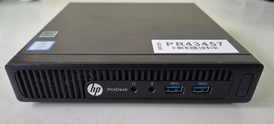 HP ProDesk 400 G2 Mini 120GB SSD 4GB RAM i3-6100T 3.2GHz NO OS w/ adapter ( P5K28ET#ABU ) USED