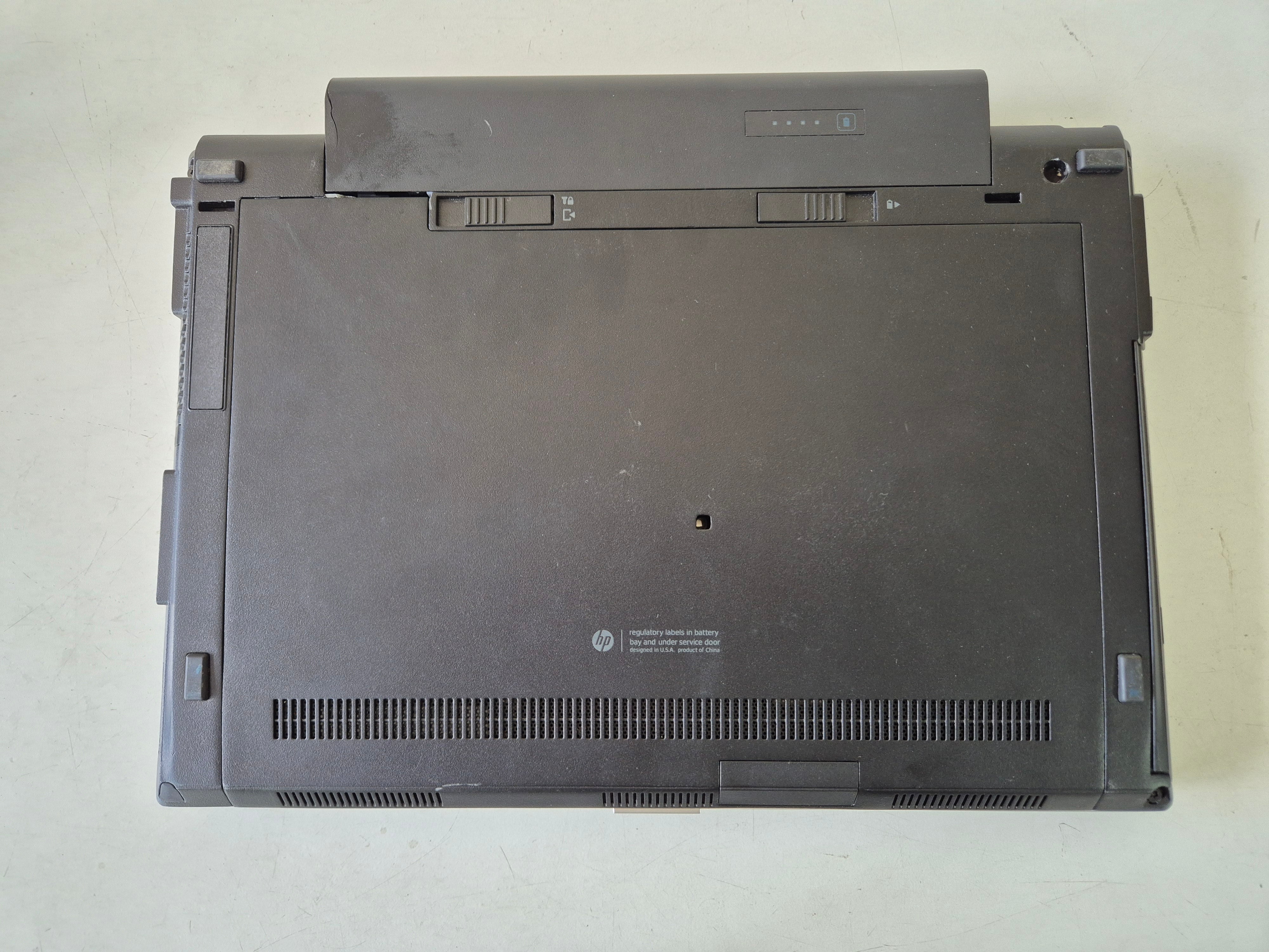 HP EliteBook 2560p 320GB HDD i5-2410M 2.3GHz 4GB RAM DVD Win7Pro 12.5" USED - battery poor