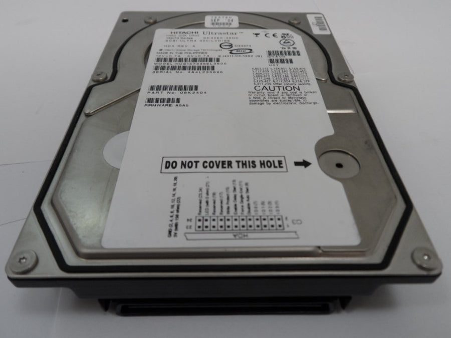 PR16042_08K2404_Hitachi 36.9Gb 15K73 Series SCA80 SCSI  Ultra - Image2