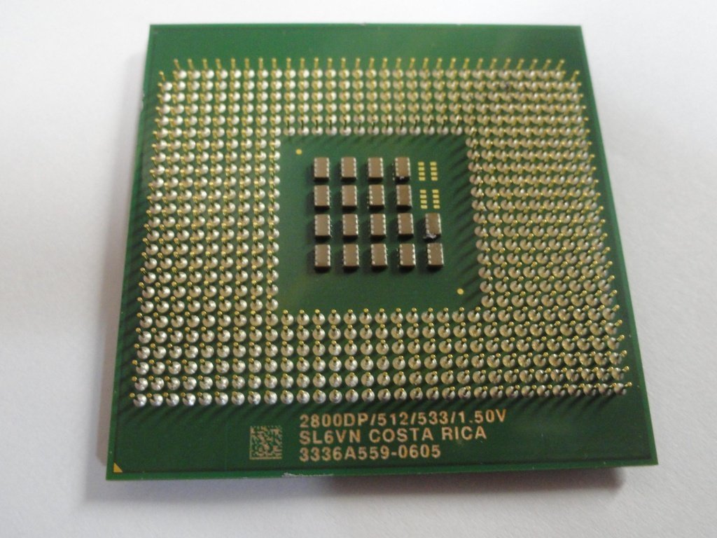 Intel Xeon 2800DP 2.8GHz 533 Socket 604 CPU Processor ( SL6VN ) REF