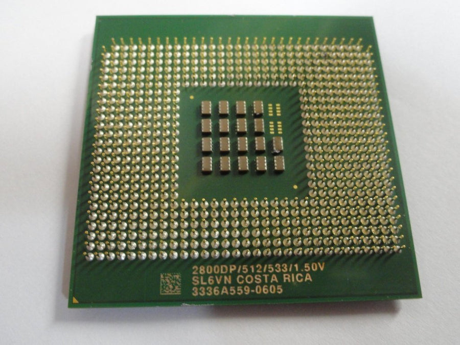 Intel Xeon 2800DP 2.8GHz 533 Socket 604 CPU Processor ( SL6VN ) REF