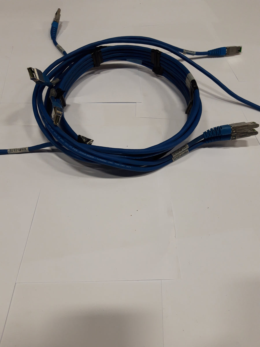 IBM DS8000 Fibre Channel FC Cable Set (x4 Cables) (22R2824 USED)